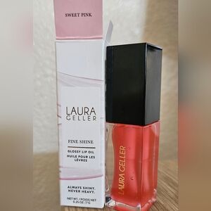 Laura Geller Fine Shine Glossy Lip Oil - Sweet Pink